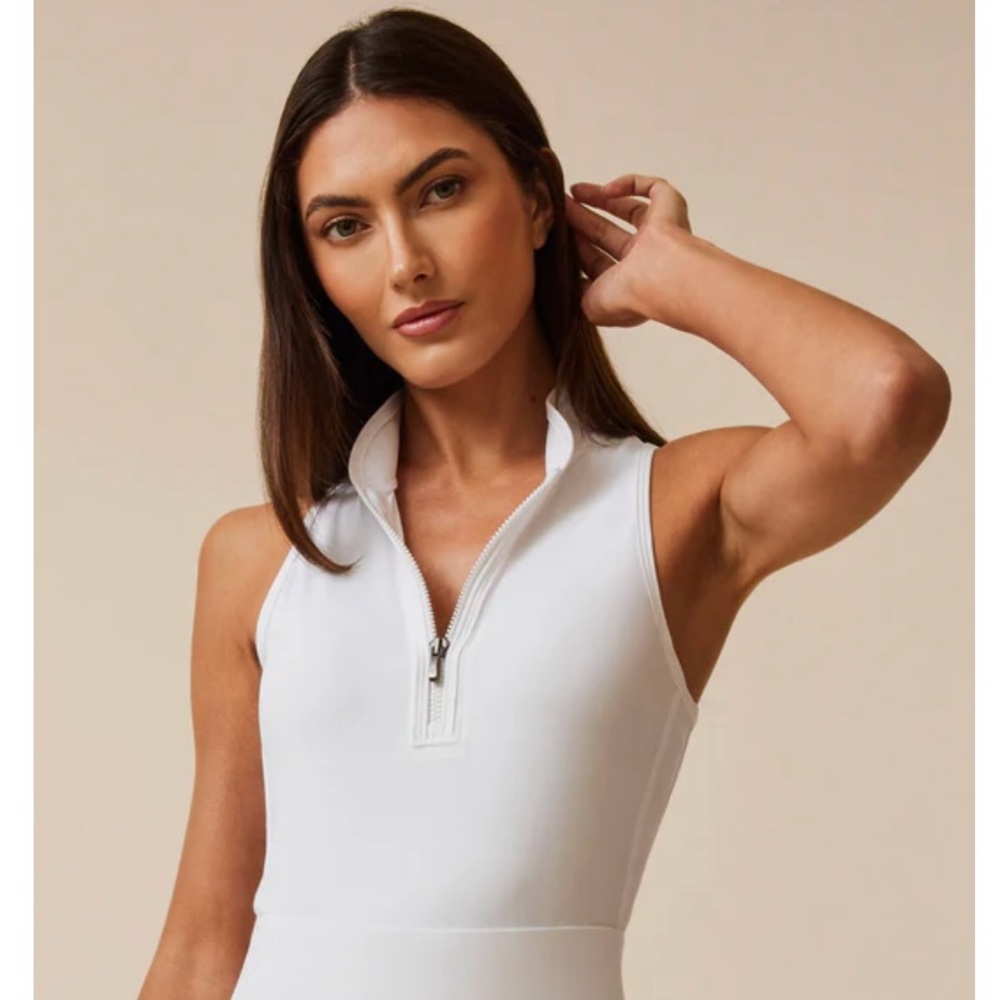 Greyson Women’s Sleeveless Vesta Mock Neck Top